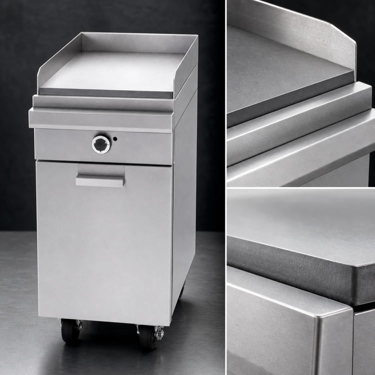 Product image #3 for Garland Master Series Heavy Duty 17-Inch Gas Modular Add-A-Unit Griddle