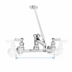 Thumbnail image #3 for Fisher Wall-Mount Service Sink Mixing Faucet with 6-Inch Spout and Vacuum Breaker