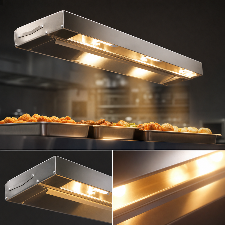 Product image #3 for Eagle RedHots 108-Inch Lighted High-Watt Strip Heat Lamp, 240V