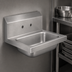Thumbnail image #3 for BK Resources Wall-Mount Stainless Steel Hand Sink with 14 x 10 x 5 Bowl and 4