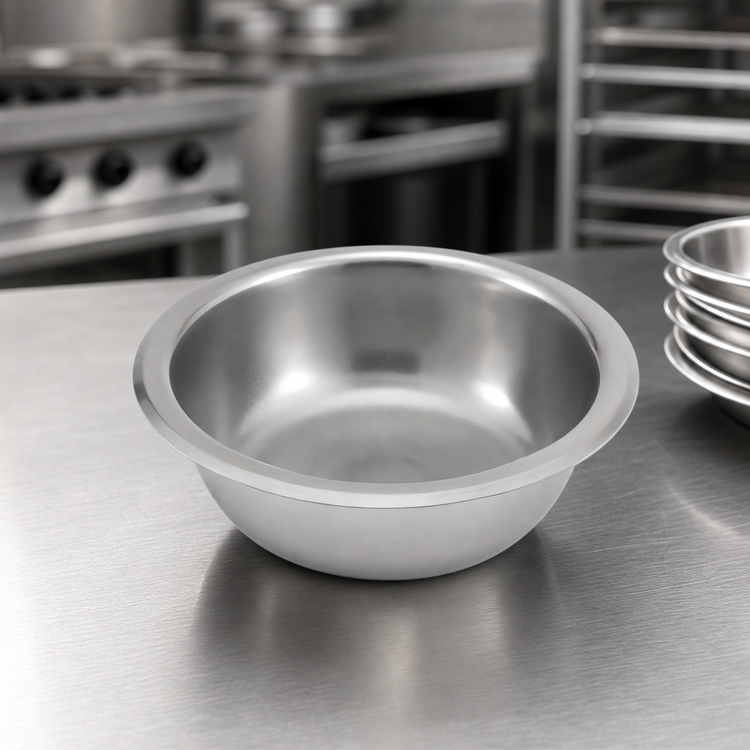 Product image #3 for Vollrath 16.3 oz Stainless Steel Round Soup Bowl, 6 Inch Diameter