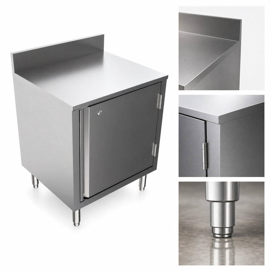 18-Gauge Stainless Steel Construction
