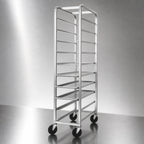 Thumbnail image #3 for Channel Manufacturing 519AP6 All-Welded Aluminum End-Load Platter Rack, 9-Platter Capacity, for 12.5-Inch Platters