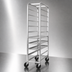 Thumbnail image #3 for Channel Standard Series All-Welded Aluminum End-Load Platter Rack, 9-Platter Capacity, 64-Inch High