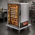 Thumbnail image #3 for Panco Half-Size Insulated Heated/Proofing Holding Cabinet, 8 Full-Size Pan Capacity, Solid Door, 120V