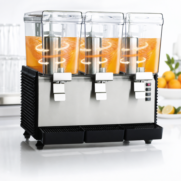 Product image #3 for Omega OSD30 3-Bowl 3-Gallon Commercial Drink Dispenser