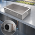 Thumbnail image #3 for Vollrath Remote Refrigerated Drop-In Cold Pan, 4-Pan, 6-5/8 Inch Deep Well
