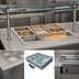 Thumbnail image #3 for Hatco HWBI43-5D Drop-In Modular/Ganged Heated Well with Drain, 5 x 4/3-Size Pan Capacity