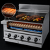 Thumbnail image #3 for Garland G30-BRL G Series 30-Inch Countertop Gas Charbroiler with Ceramic Briquette Heat