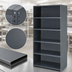 Thumbnail image #3 for Quantum IRONMAN 6-Shelf Closed Steel Shelving Unit, 18 x 36 x 39 Inches