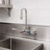 Thumbnail image #3 for T&S Brass Wall-Mount Workboard Mixing Faucet with 2-11/16-Inch Swivel Gooseneck, 4-Inch Centers