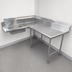 Thumbnail image #3 for Klinger's Trading DTS-3084L Corner Soiled Dishtable with 20