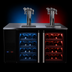 Thumbnail image #3 for Pro-Line E-Series Dual Temperature Wine Cooler Dispenser, 2-Section, 59-1/2 Inch Wide, Self-Contained, 8 1/6 Barrel Capacity