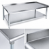 Thumbnail image #3 for Stallion 24-Inch Wide x 30-Inch Deep Stainless Steel Equipment Stand with Adjustable Undershelf