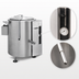 Thumbnail image #3 for Crown GL-100E 100 Gallon Gas 2/3 Jacketed Stationary Kettle