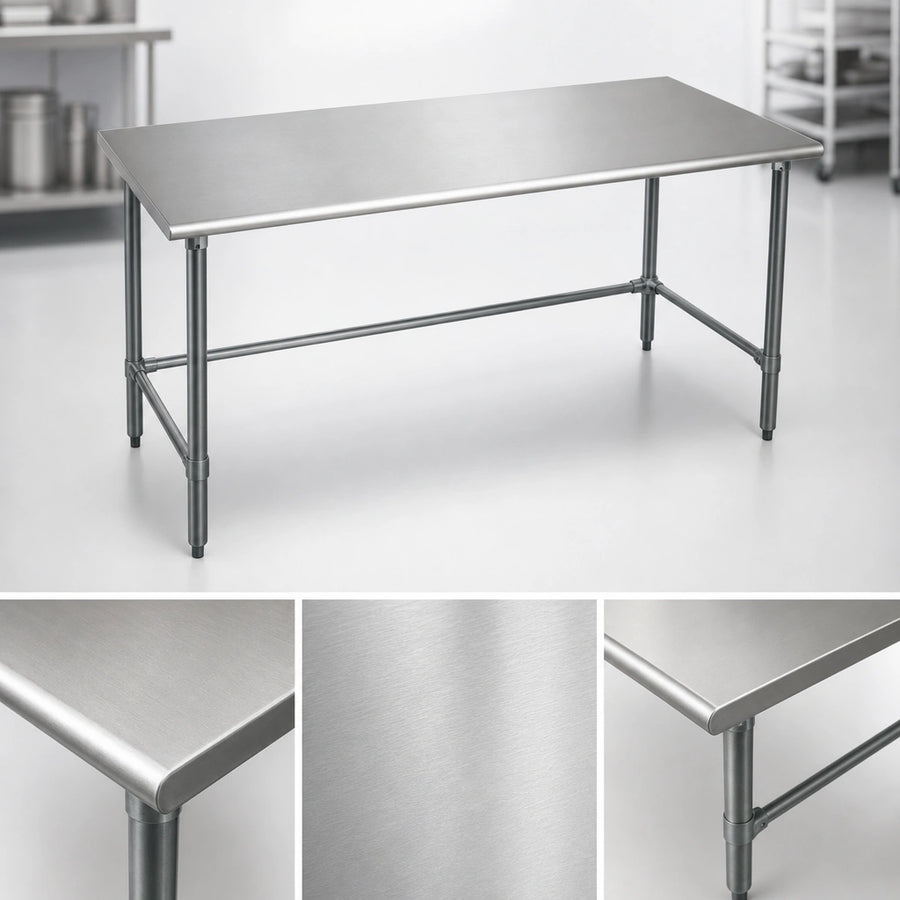 16-Gauge 300 Series Stainless Steel Top