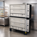 Thumbnail image #3 for Peerless CW62BSC Double-Stack Gas Deck Bake Oven, 4-Deck, 42 x 32 Inch Interior