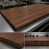 Thumbnail image #3 for Boos Block American Black Walnut Edge Grain Kitchen Countertop, 144 x 38 x 1-1/2 Inches, Varnique Finish