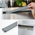Thumbnail image #3 for Advance Tabco 24-Inch Stainless Steel Bar Drink Rail with Removable Grate