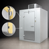 Thumbnail image #3 for Arctic Industries Indoor Walk-In Freezer with Floor and Remote Pre-Assembled Refrigeration, 10' x 8'