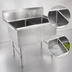Thumbnail image #3 for John Boos B Series 2-Compartment Stainless Steel Sink with 16
