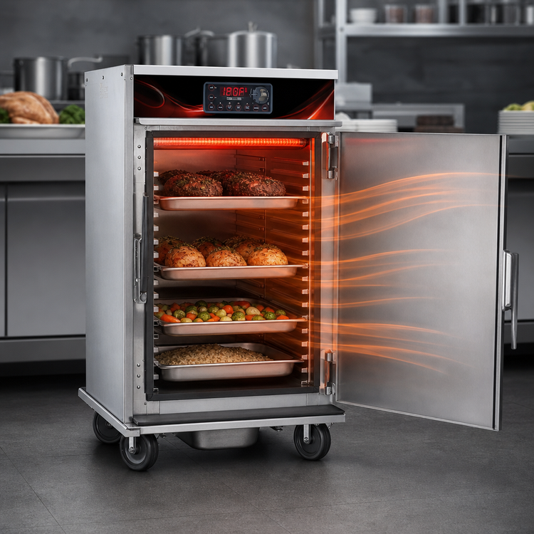 Product image #3 for Half-Height Under-Counter Radiant Cook-and-Hold Oven Cabinet, Stainless Steel