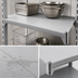 Thumbnail image #4 for Cambro Camshelving Premium Solid Shelf Kit, 18 x 54 Inches, Speckled Gray