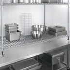 Thumbnail image #3 for Metro Super Erecta A3048NC Super Adjustable Wire Shelf, 48 x 30 in, Chrome Plated