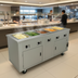 Thumbnail image #2 for DineXpress DXP4HFHIB 4-Well Electric Hot Food Serving Counter with Heated Base, 60