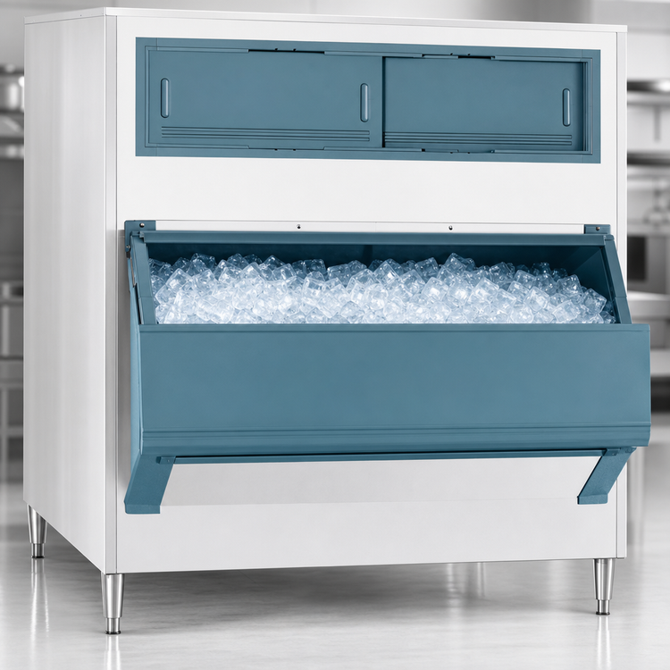 Product image #3 for Scotsman Upright Ice Storage Bin, 1,660 lb Capacity, 60 in. Wide, Stainless Steel Exterior