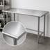 Thumbnail image #3 for Advance Tabco 144 Inch x 30 Inch 16 Gauge 304 Stainless Steel Work Table with Galvanized Legs and Crossrails