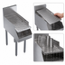 Thumbnail image #3 for Krowne Royal Series Freestanding Underbar Recessed Drainboard, 12 Inch x 24 Inch, Stainless Steel