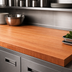 Thumbnail image #3 for Boos Block American Cherry Edge Grain Kitchen Countertop, 84 x 27 x 2-1/4 Inches, Varnique Finish