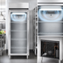 Thumbnail image #3 for Continental Refrigerator D1FESNSSGD Designer Line 1-Section Extra-Wide Shallow Depth Reach-In Display Freezer with Glass Door