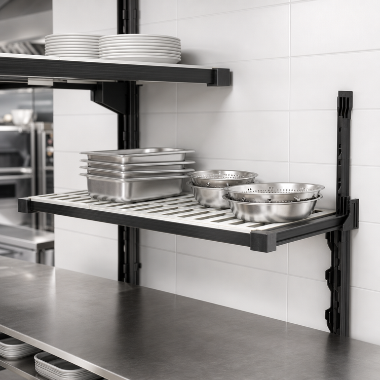 Product image #3 for Camshelving Elevation 14-Inch x 30-Inch Vented Wall-Mounted Add-On Shelf Kit
