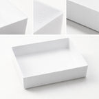 Thumbnail image #4 for American Metalcraft BB1WH Rectangular White Melamine Bento Box, Box Only, 10.8 x 8.25 x 2.75 Inches Case of 12