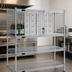 Thumbnail image #3 for EAGLEbrite Zinc Security Module with Hinged Doors for 24-Inch Shelving, 24 x 30 Inches
