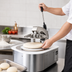 Thumbnail image #3 for Rosito Bisani Pizzarella PZL35 Semi-Automatic Non-Heated Pizza Dough Stretcher