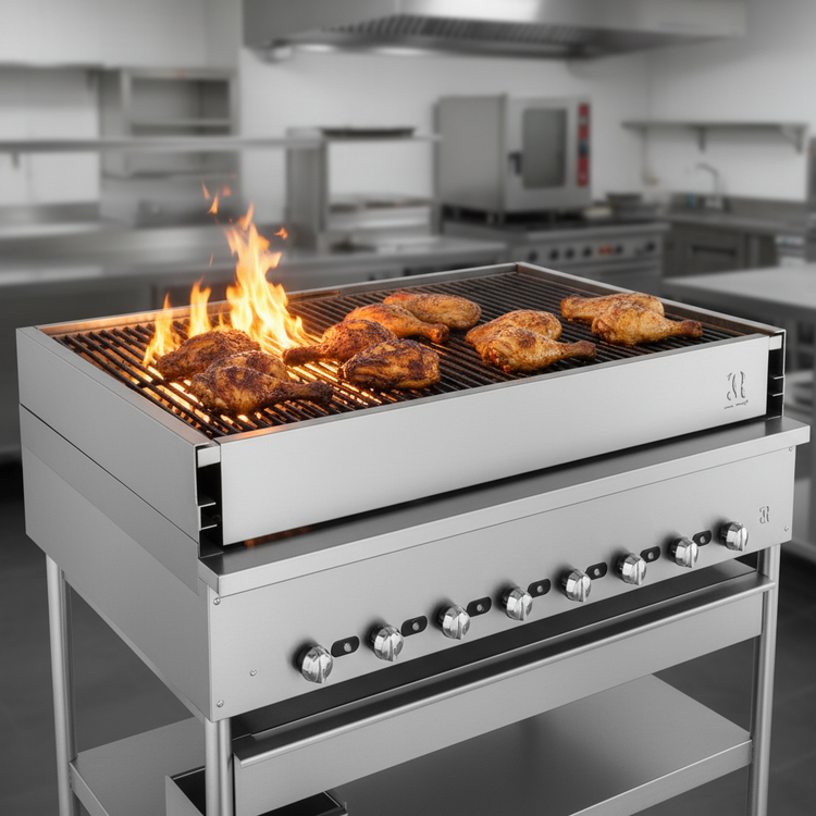 Product image #2 for Titan JCBH-24 High Production 24 Inch Gas Chicken Broiler