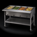 Thumbnail image #3 for Eagle Group Portable Electric Hot Food Table with 4 Dry Wells, Open Base, 66-Inch Wide
