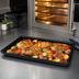 Thumbnail image #3 for Merrychef E5 Black Vitreous Baking/Roasting Tray, 1 x 17 x 13.2 Inch