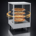 Thumbnail image #3 for Countertop Rotating 4-Tier Heated Pizza Merchandiser with 12-Inch Racks