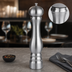Thumbnail image #3 for American Metalcraft Stainless Steel 12-Inch Pepper Mill