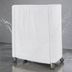 Thumbnail image #3 for Metro Waterproof Cart Cover for 36 x 24 x 62 Inch Banquet Carts, White