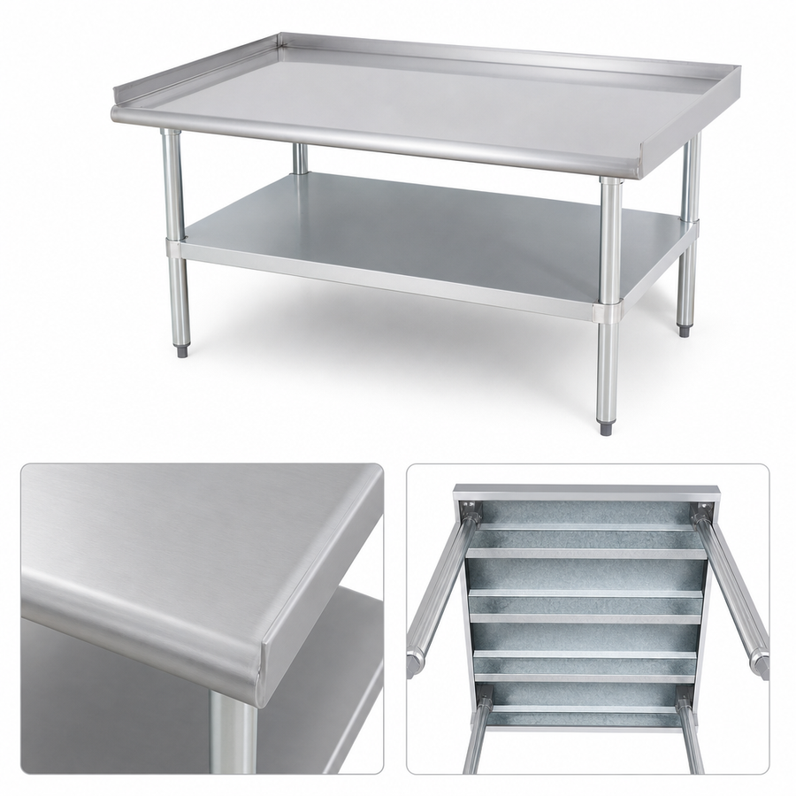 Reinforced Stainless Steel Top
