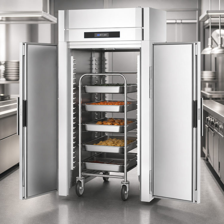 Product image #3 for Victory UltraSpec™ HIS-1D-1-PT One-Section Roll-Thru Heated Cabinet