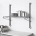 Thumbnail image #3 for Metro Super Erecta Post-Type Wall Mount End Unit for 21-Inch Shelves, Chrome Plated, 1-Tier