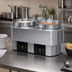 Thumbnail image #3 for Hatco Countertop Round Heated Well Food Warmer/Cooker, Dual 11 Qt., Dry Operation, 208V