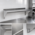 Thumbnail image #3 for BK Resources T-304 18-Gauge Stainless Steel Wall Shelf, 30 x 16 Inches