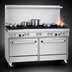 Thumbnail image #3 for Southbend Ultimate 60-Inch Commercial Gas Restaurant Range with 10 Star/Sauté Burners and 2 Standard Ovens